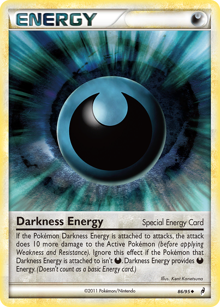 Darkness Energy 86 Uncommon card from Call of Legends
