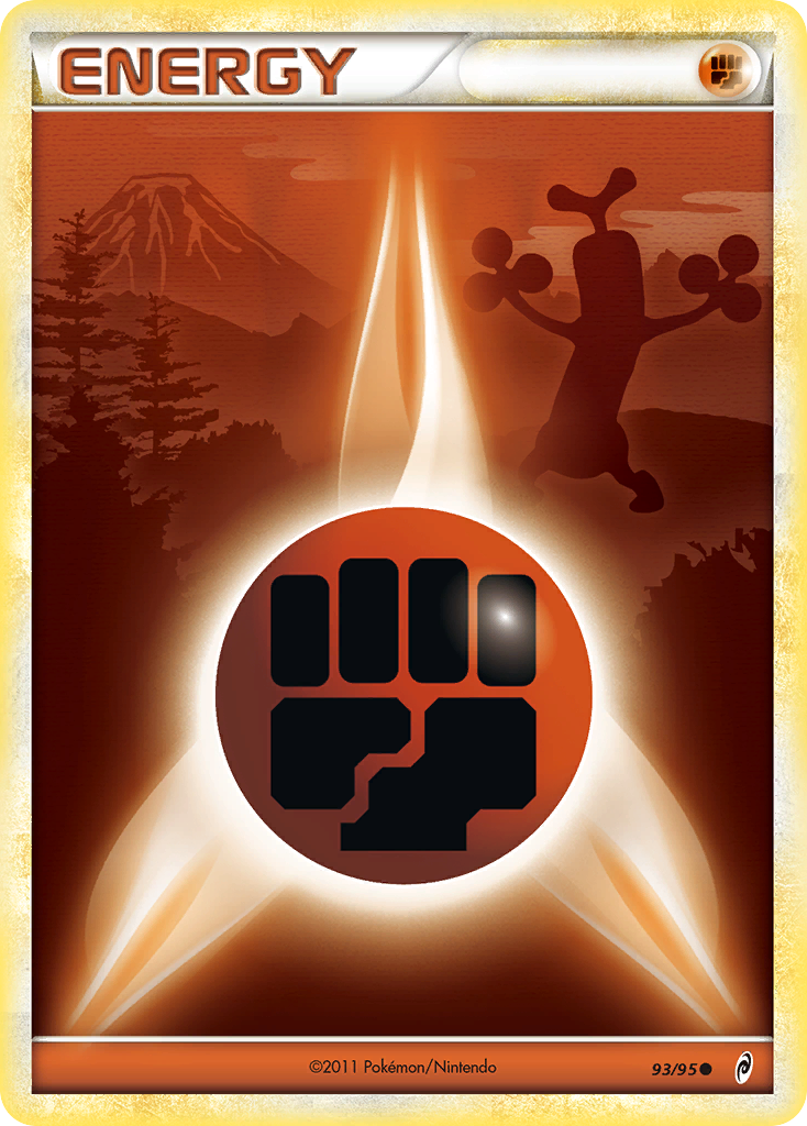 Fighting Energy 93 Common card from Call of Legends