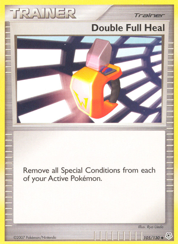 Double Full Heal 105/130 Uncommon card from Diamond & Pearl