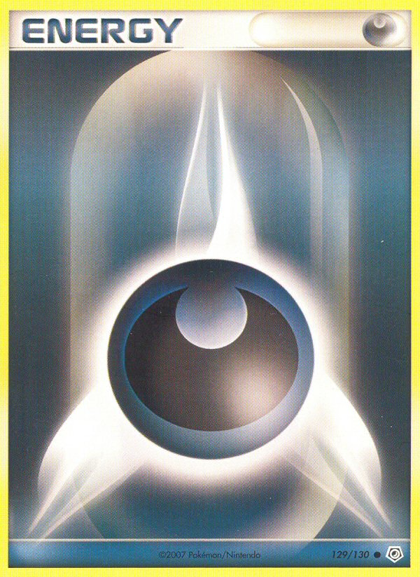 Darkness Energy 129 Common card from Diamond & Pearl