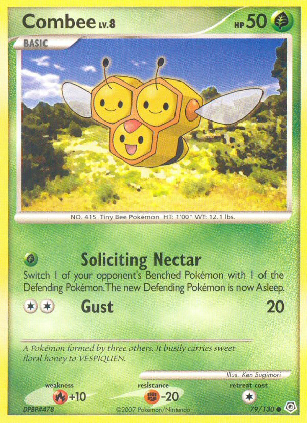 Combee 79 Common card from Diamond & Pearl