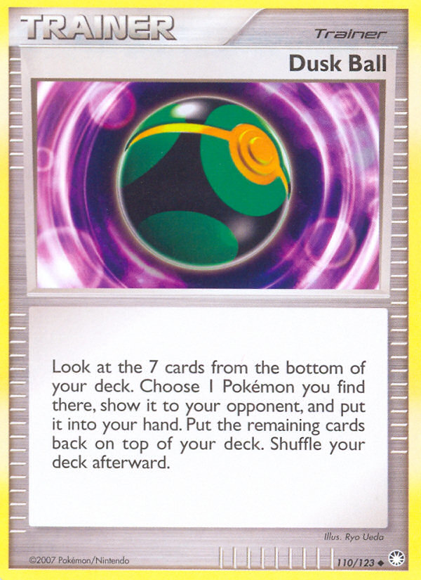 Dusk Ball 110 Uncommon card from Mysterious Treasures