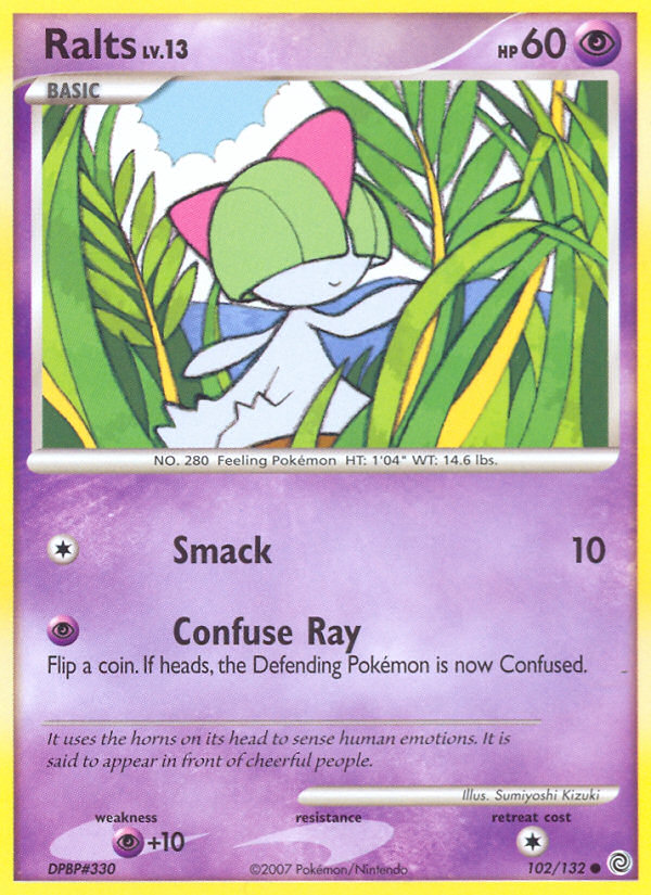 Ralts 102/132 Common card from Secret Wonders