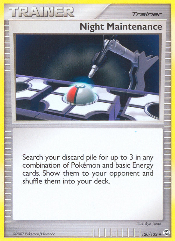 Night Maintenance 120 Uncommon card from Secret Wonders