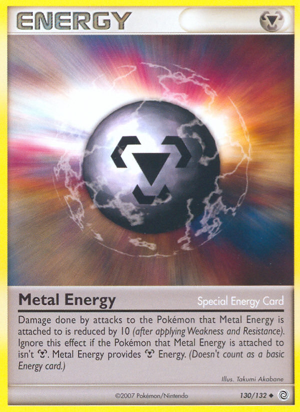 Metal Energy 130 Uncommon card from Secret Wonders