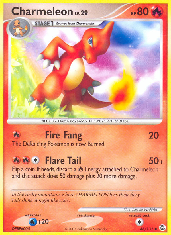 Charmeleon 46/132 Uncommon card from Secret Wonders