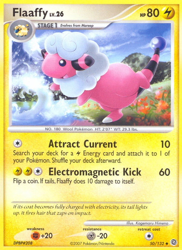 Flaaffy 50/132 Uncommon card from Secret Wonders