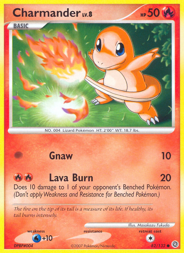 Charmander 82/132 Common card from Secret Wonders