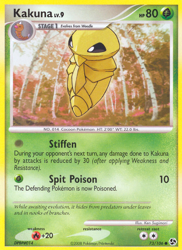 Kakuna 73/106 Common card from Great Encounters