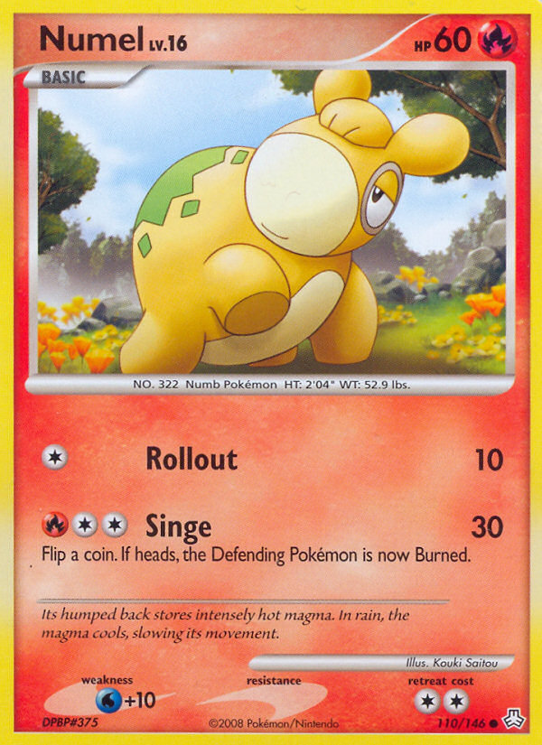 Numel 110 Common card from Legends Awakened