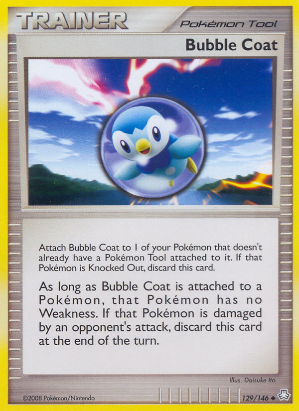 Bubble Coat 129 Uncommon card from Legends Awakened