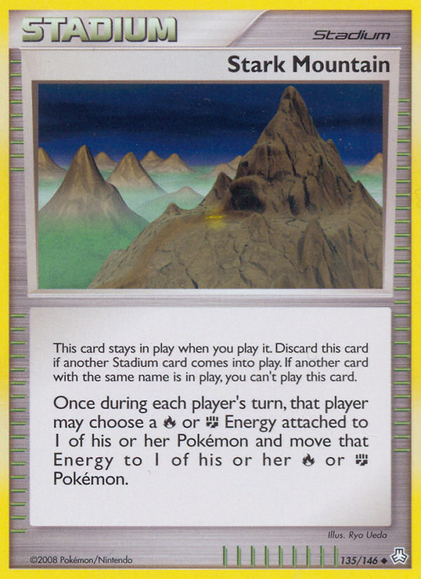 Stark Mountain 135/146 Uncommon card from Legends Awakened
