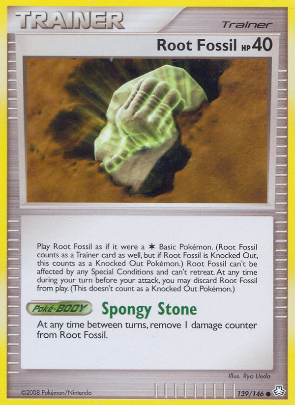 Root Fossil 139/146 Common card from Legends Awakened