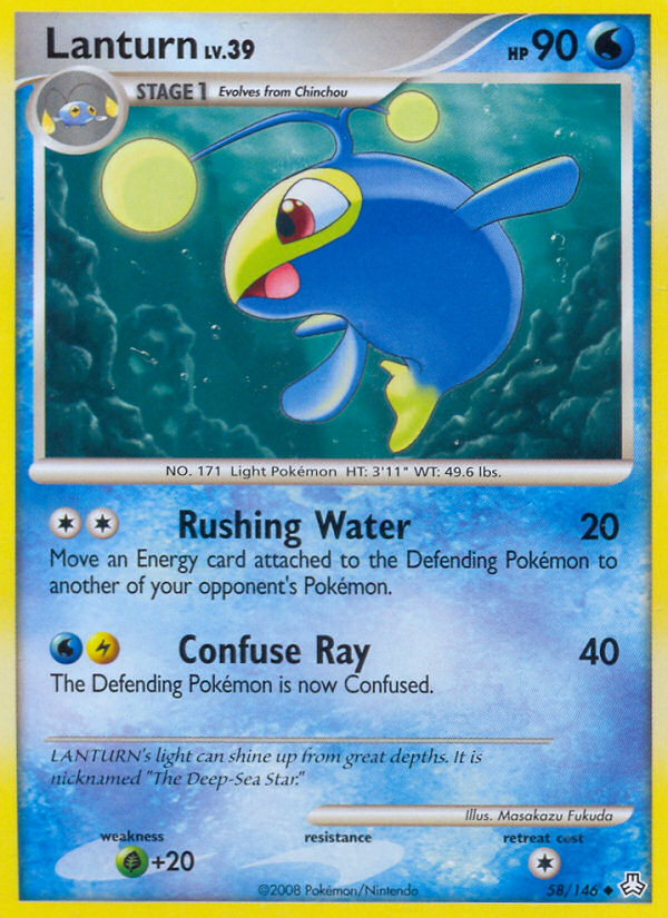 Lanturn 58 Uncommon card from Legends Awakened