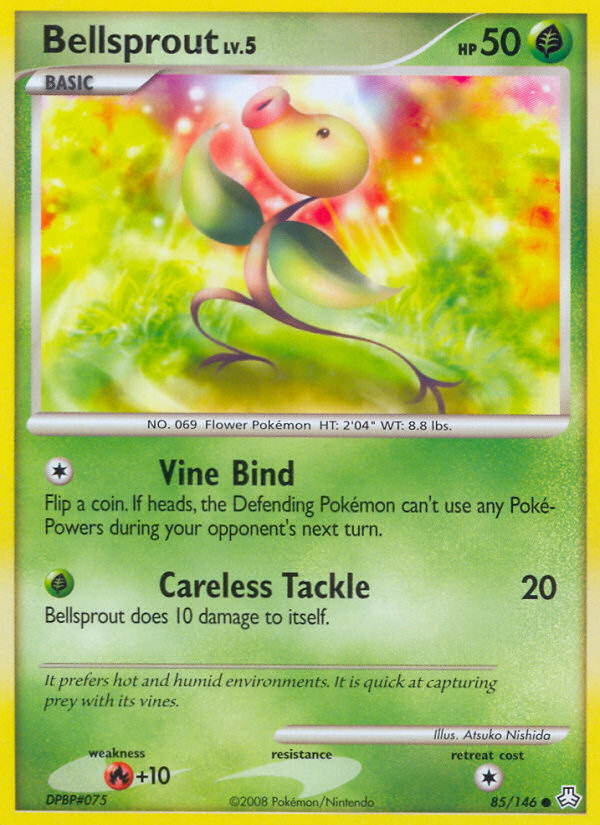 Bellsprout 85 Common card from Legends Awakened