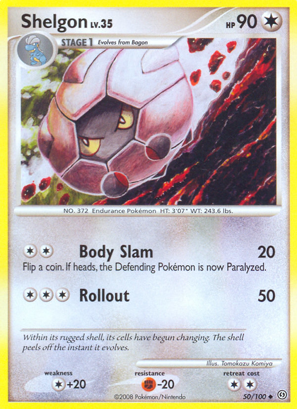 Shelgon 50 Uncommon card from Stormfront