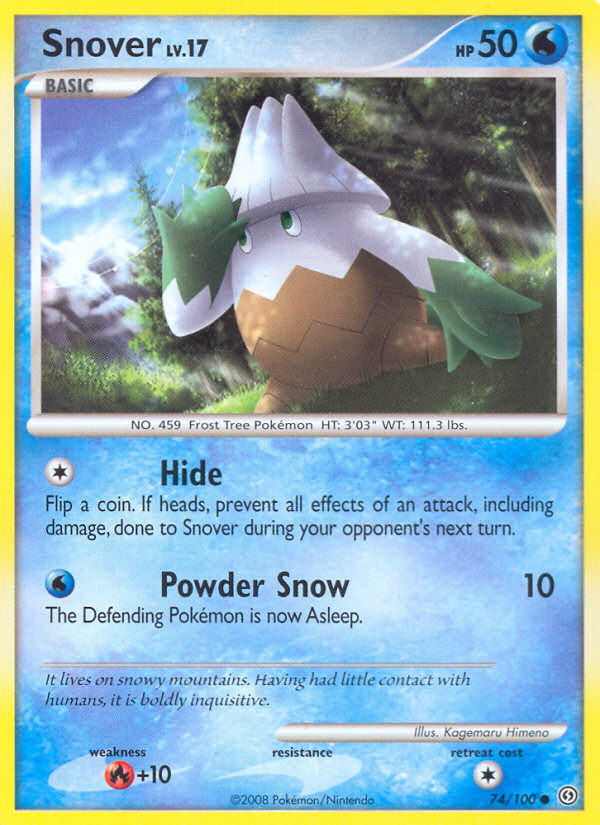 Snover 74 Common card from Stormfront