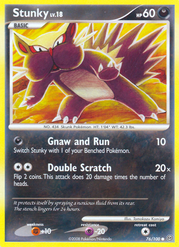 Stunky 76 Common card from Stormfront