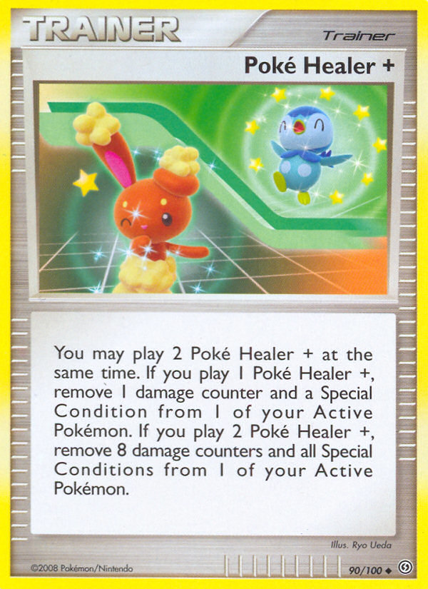 Poké Healer + 90 Uncommon card from Stormfront