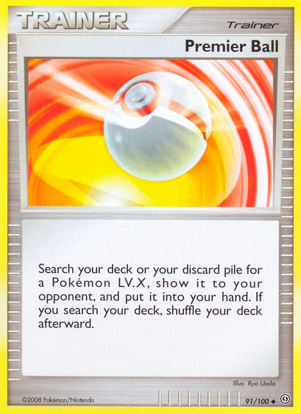 Premier Ball 91/100 Uncommon card from Stormfront