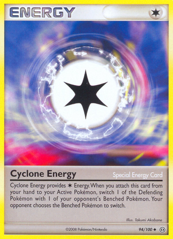 Cyclone Energy 94 Uncommon card from Stormfront