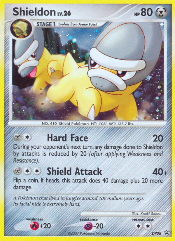 Shieldon DP08 Promo card from DP Black Star Promos