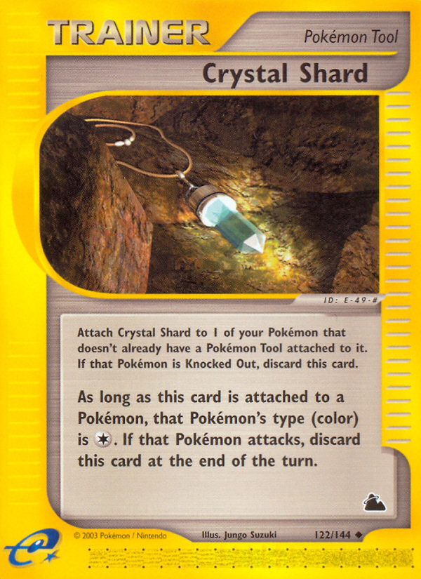 Crystal Shard 122 Uncommon card from Skyridge