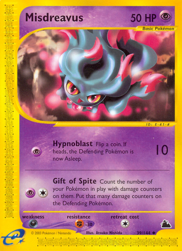 Misdreavus 39/144 Uncommon card from Skyridge