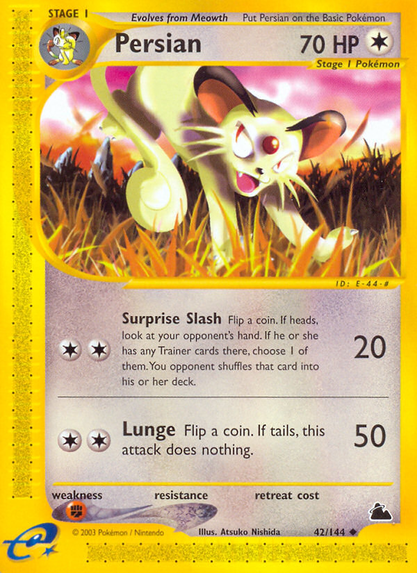 Persian 42 Uncommon card from Skyridge