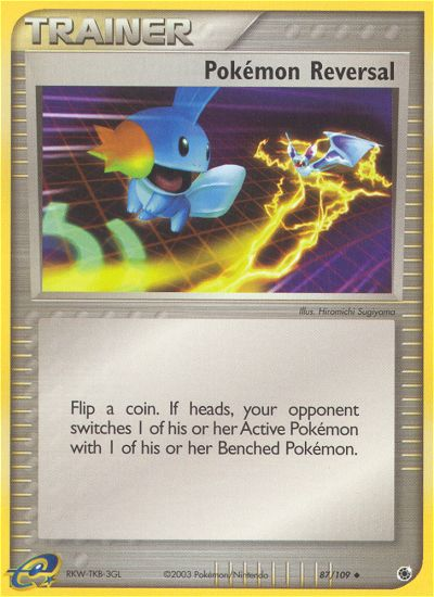 Pokémon Reversal 87 Uncommon card from Ruby & Sapphire