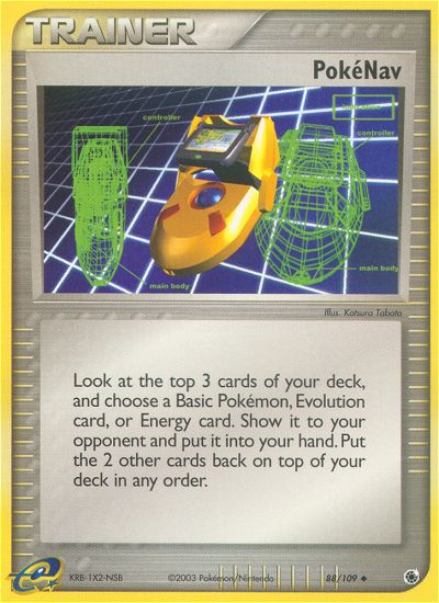 PokéNav 88 Uncommon card from Ruby & Sapphire