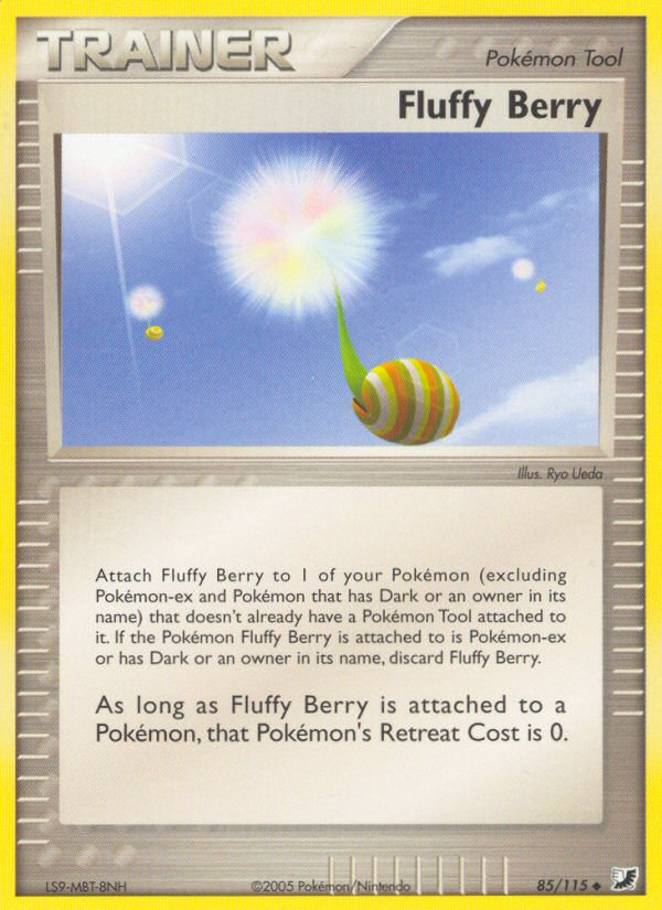 Fluffy Berry 85 Uncommon card from Unseen Forces