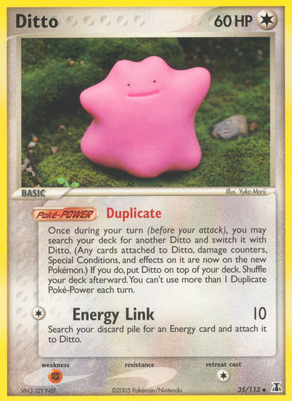 Ditto 35/113 Uncommon card from Delta Species