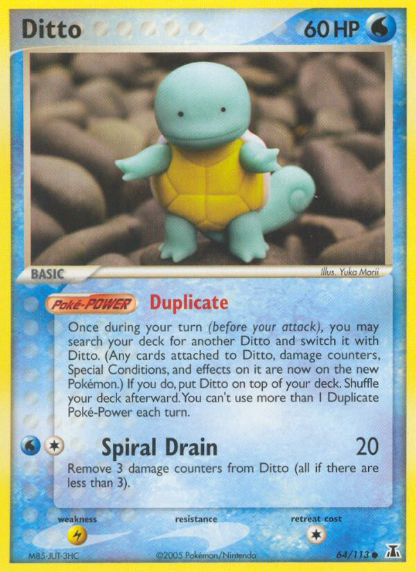 Ditto 64/113 Common card from Delta Species