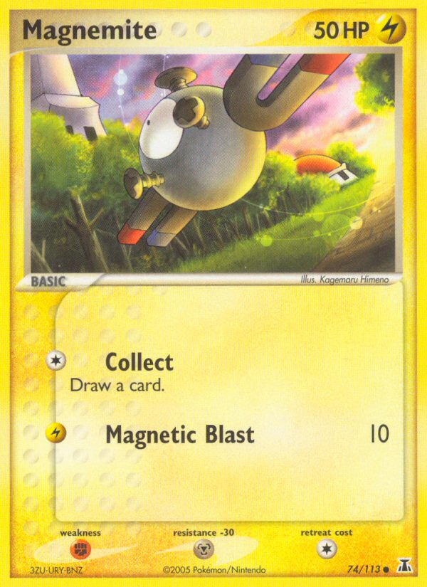Magnemite 74/113 Common card from Delta Species