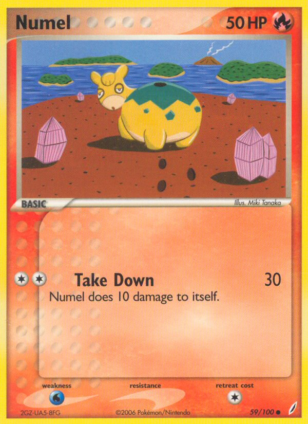 Numel 59/100 Common card from Crystal Guardians