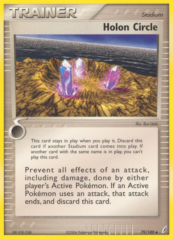 Holon Circle 79/100 Uncommon card from Crystal Guardians