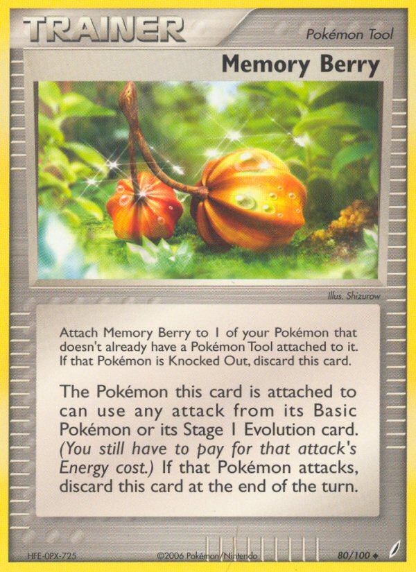 Memory Berry 80/100 Uncommon card from Crystal Guardians
