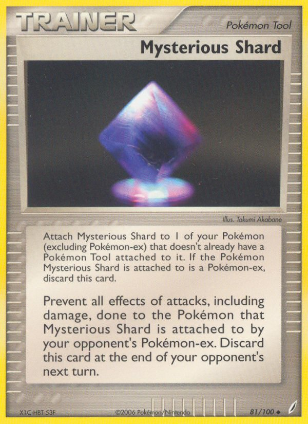 Mysterious Shard 81 Uncommon card from Crystal Guardians