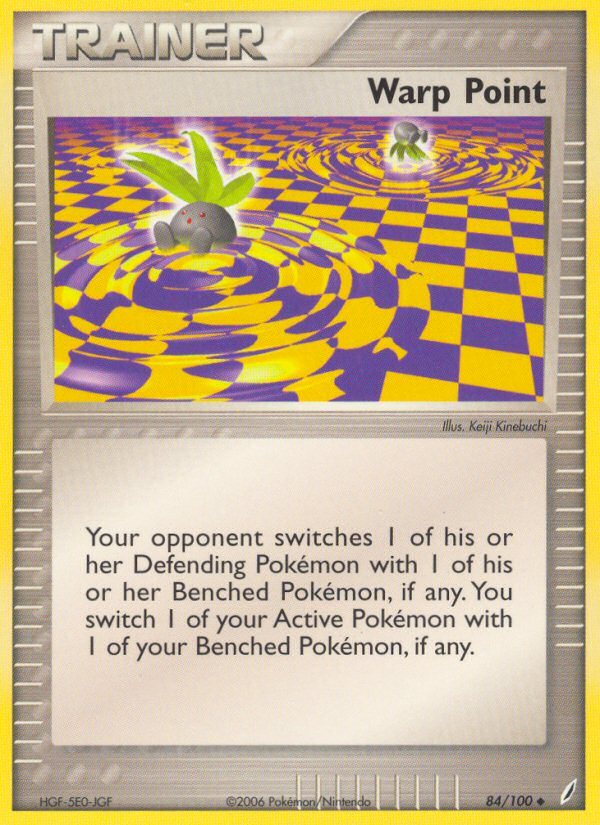 Warp Point 84 Uncommon card from Crystal Guardians