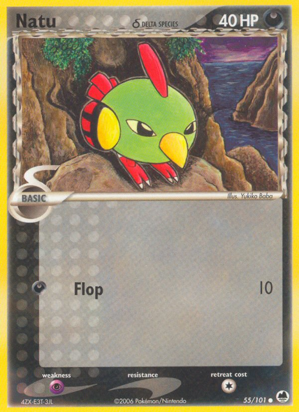 Natu δ 55 Common card from Dragon Frontiers