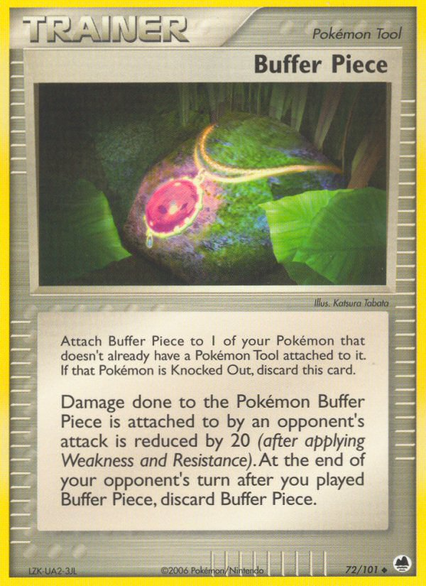 Buffer Piece 72 Uncommon card from Dragon Frontiers