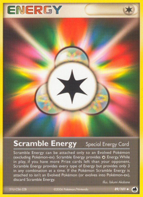 Scramble Energy 89 Uncommon card from Dragon Frontiers