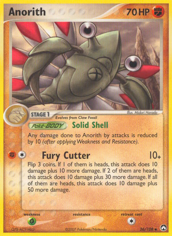 Anorith 26 Uncommon card from Power Keepers