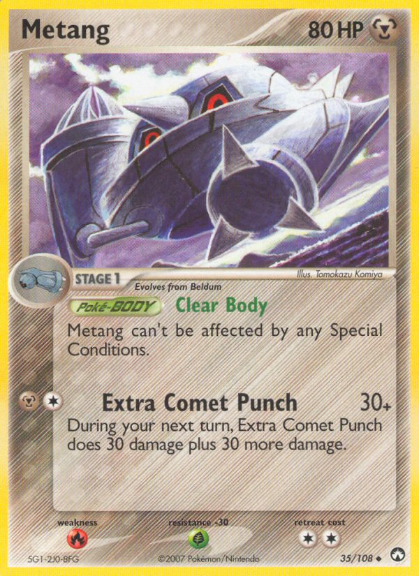 Metang 35/108 Uncommon card from Power Keepers