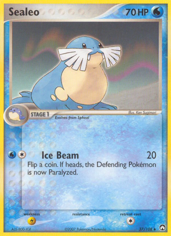 Sealeo 37 Uncommon card from Power Keepers