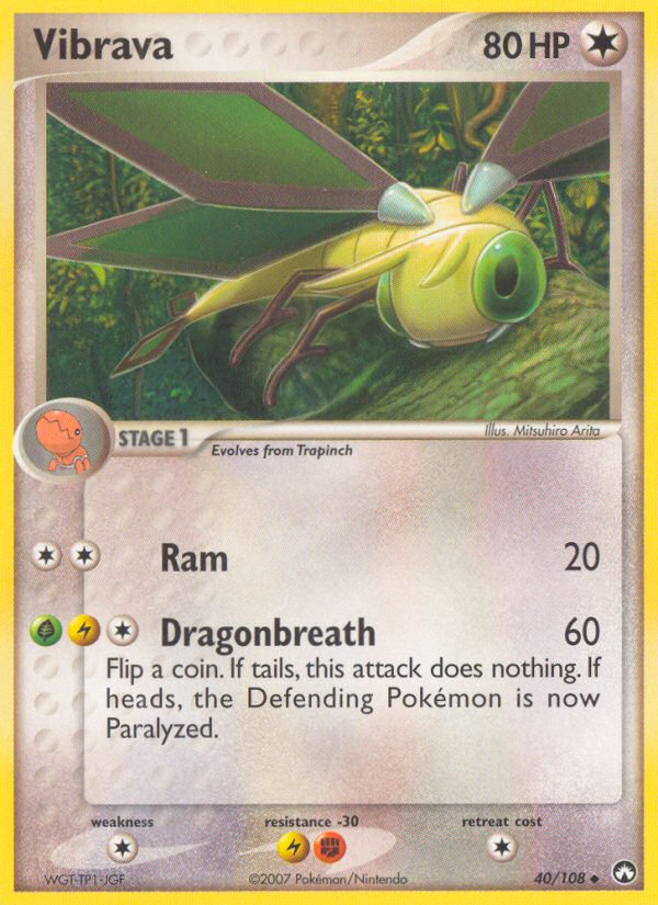 Vibrava 40/108 Uncommon card from Power Keepers