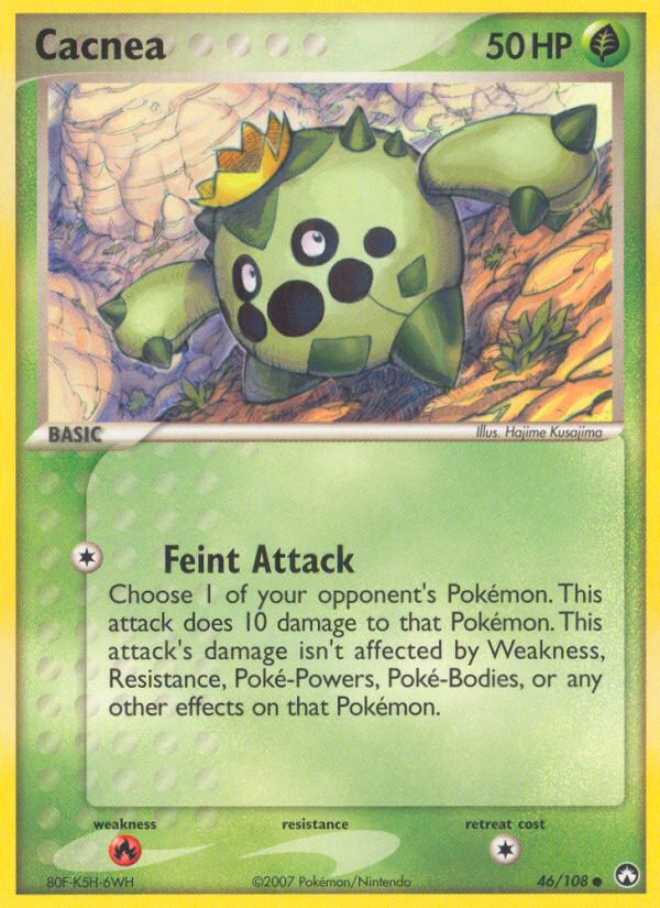 Cacnea 46 Common card from Power Keepers