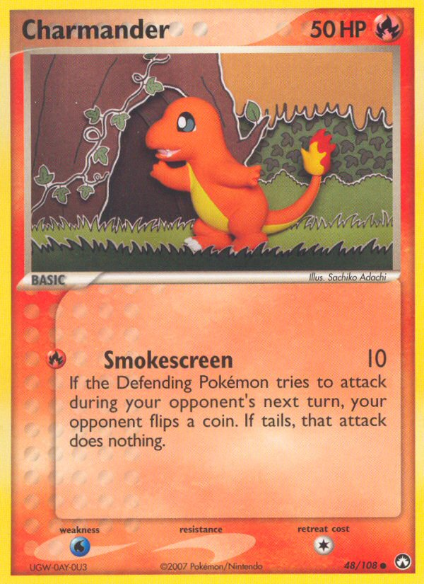Charmander 48 Common card from Power Keepers