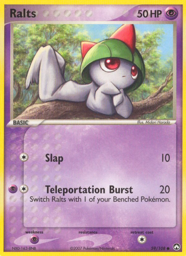 Ralts 59 Common card from Power Keepers